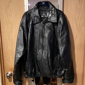 Men's Leather Jacket XL